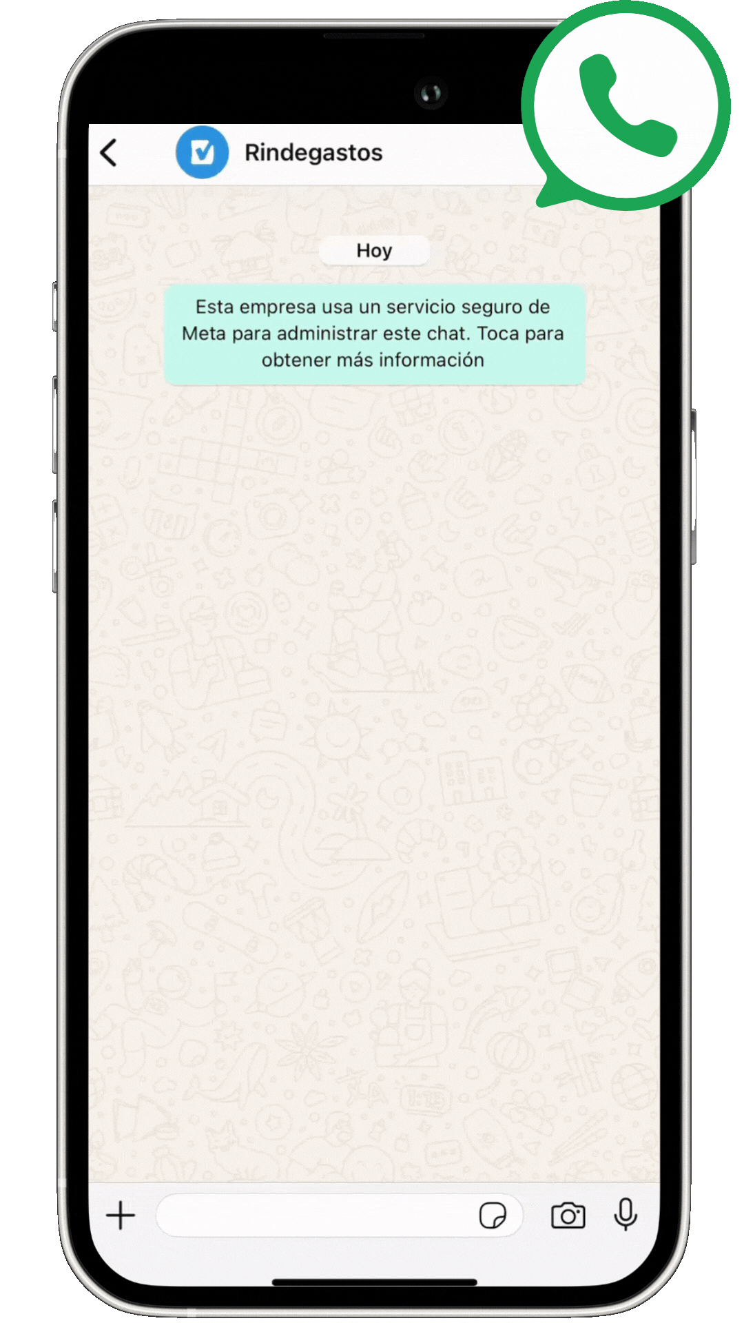 Gif creación gastos por whatsapp