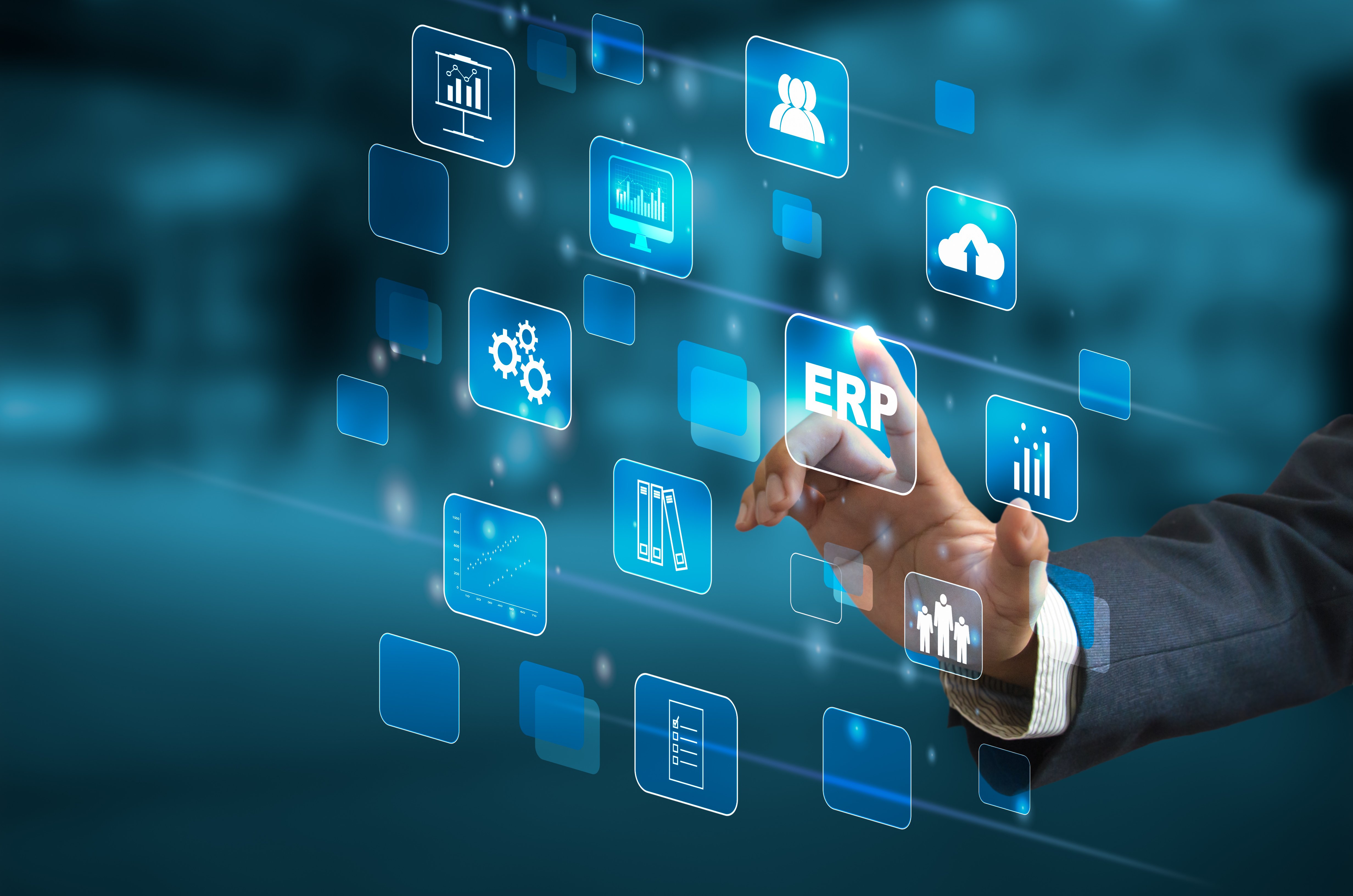 businessman-touching-virtual-screen-icon-business-erp-enterprise-resource-planning-erp-document-management-concept