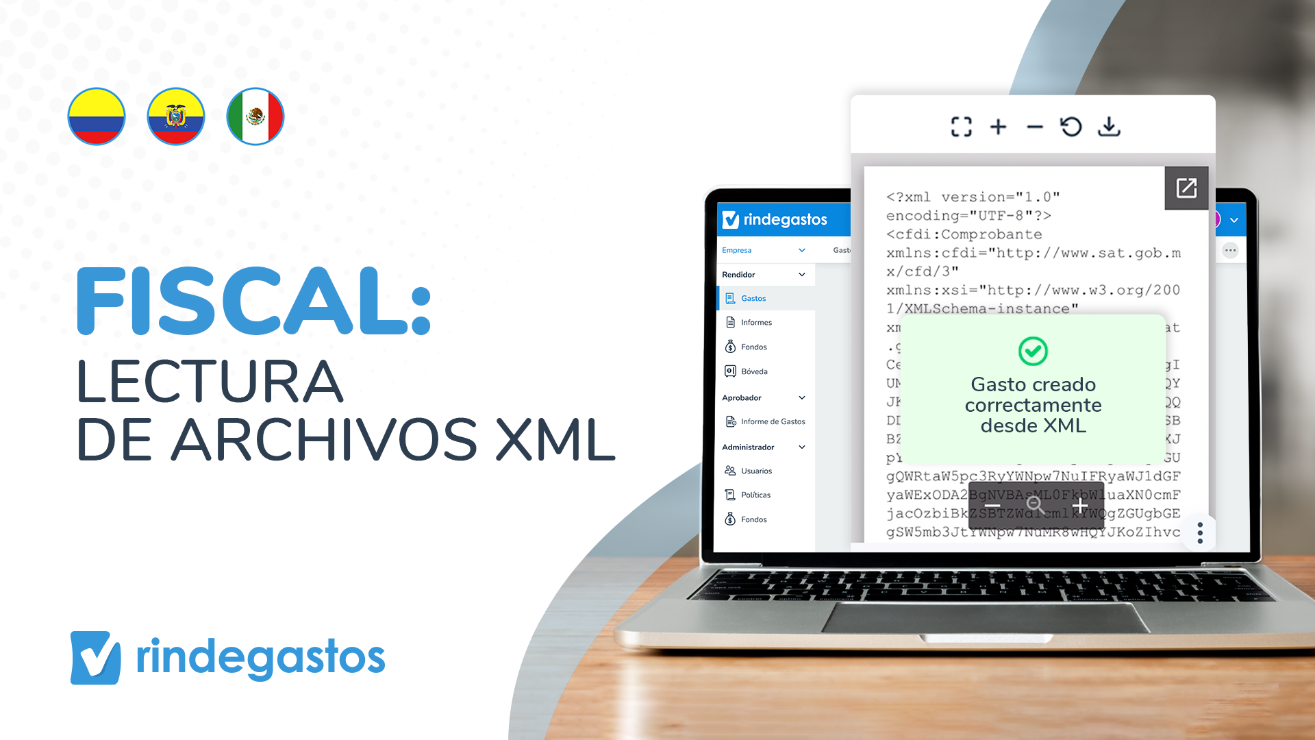 Lectura de archivos XML con: Fiscal