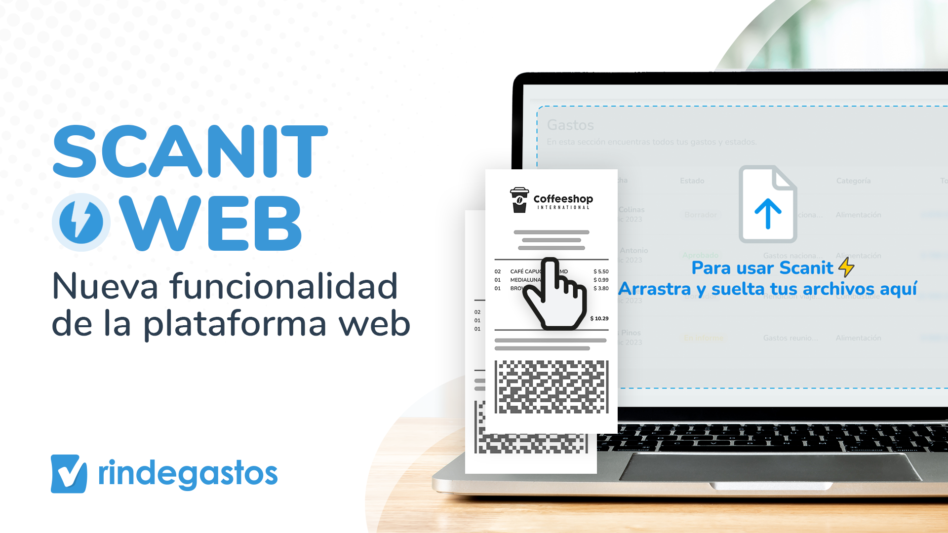 Scanit Web:&nbsp;lector automático de boletas para rendiciones de gastos