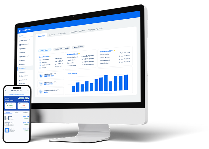 Rindegastos plataforma