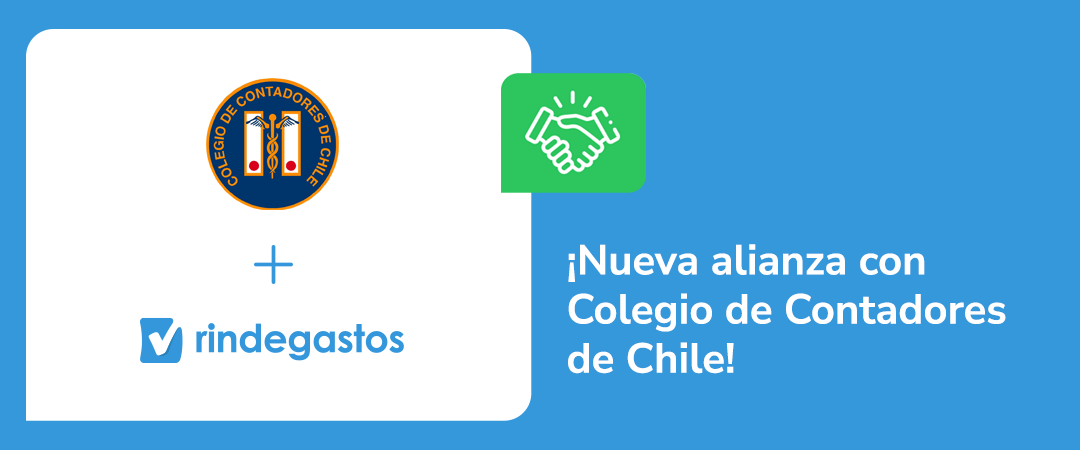 Rindegastos en alianza con el Colegio de Contadores de Chile